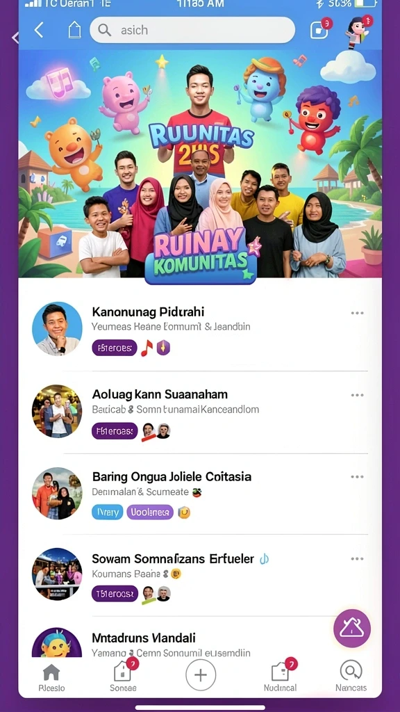 Momen seru saat menjalani misi bersama teman-teman.