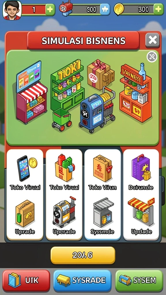 Screenshot menampilkan variasi permainan slot yang tersedia.