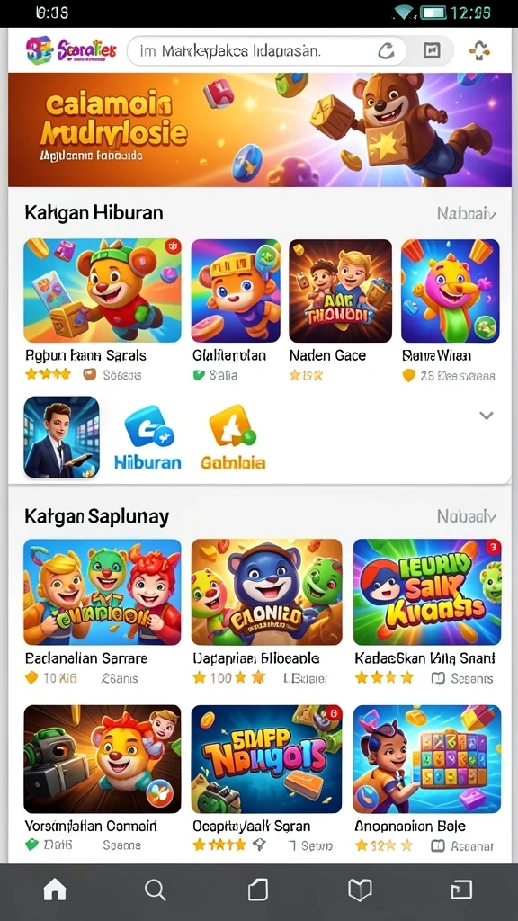 Fitur sosial yang memungkinkan interaksi antar pemain.