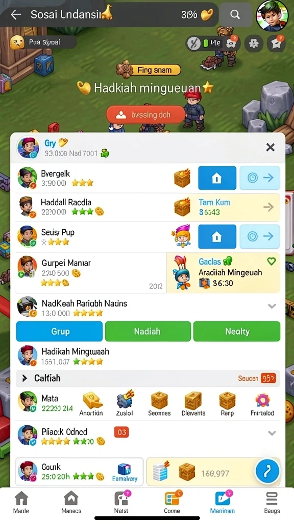 Tampilan antarmuka yang mudah dipahami.