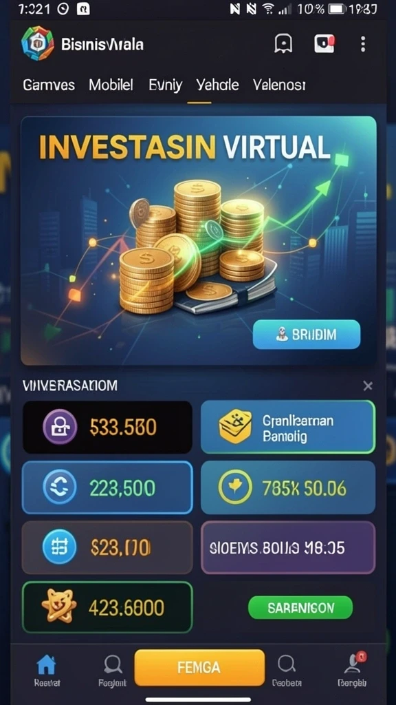 Beragam pilihan permainan sesuai minat pengguna.