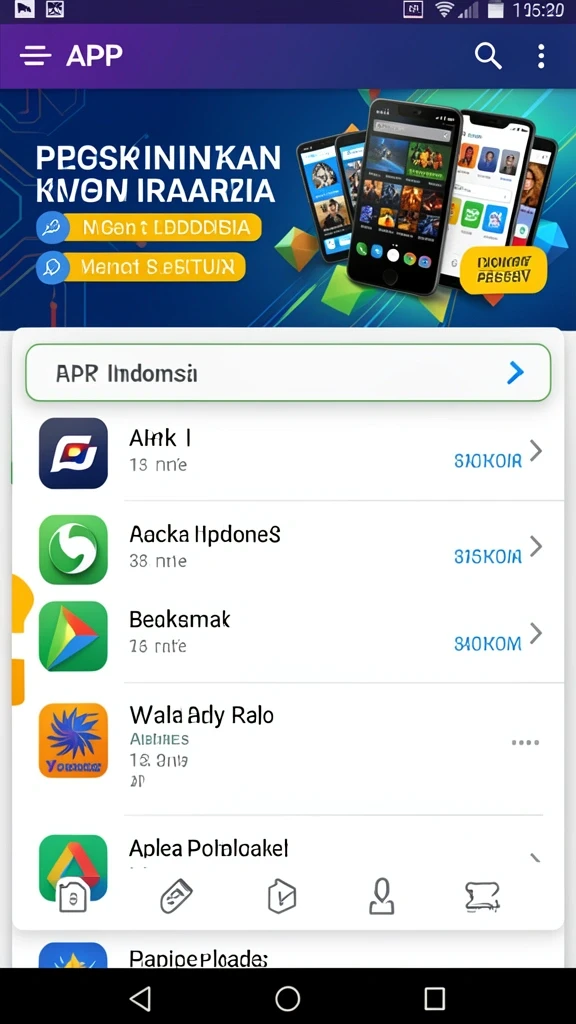 Beragam jenis permainan yang tersedia dalam satu aplikasi.