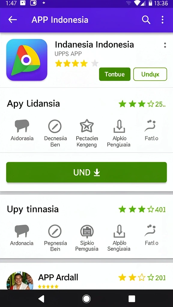 Tampilan antarmuka pengguna yang intuitif dan menarik.