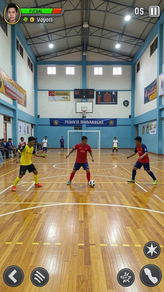 Screenshot menunjukkan mode multiplayer yang seru.