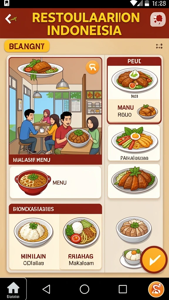 Level yang beragam dan penuh tantangan.