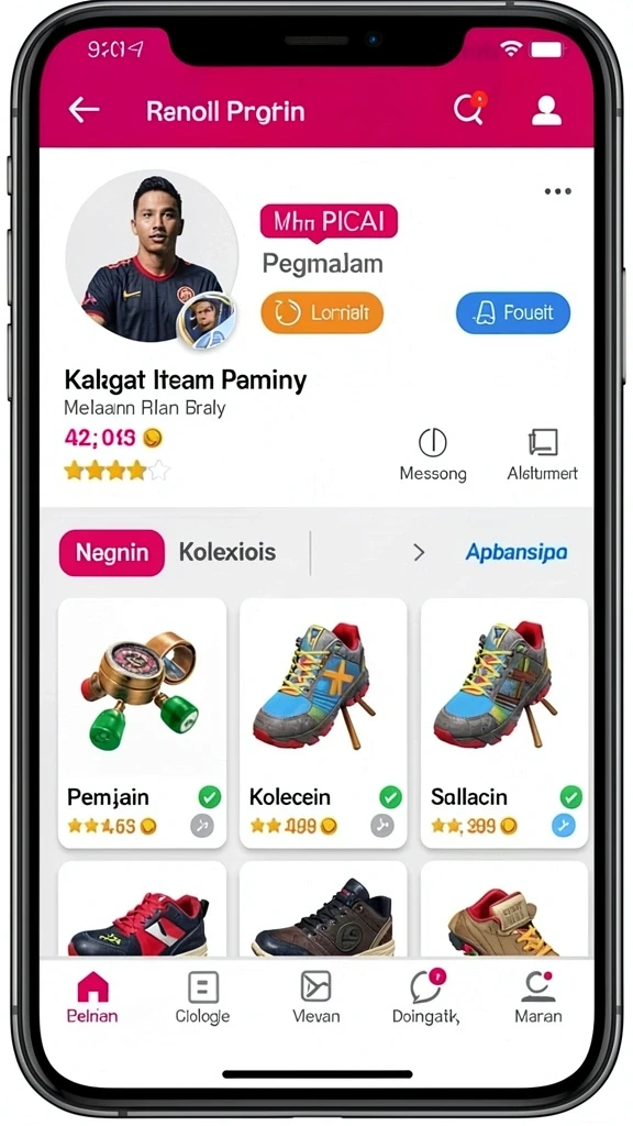 Beragam level yang menantang dan menyenangkan.