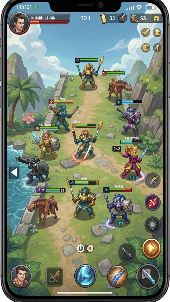 Screenshot menampilkan tampilan grafis yang menakjubkan.