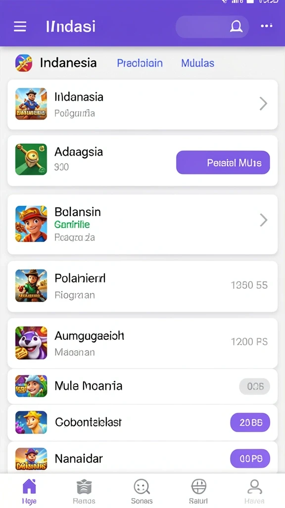 Pemandangan ikonik Jakarta dalam game.
