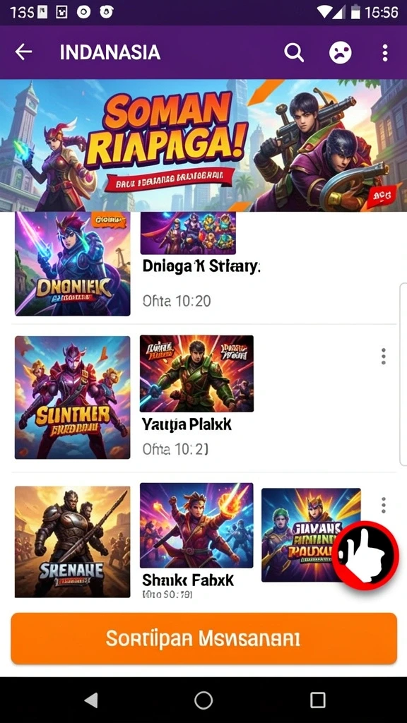 Tampilan antarmuka pengguna yang intuitif dan mudah dipahami.