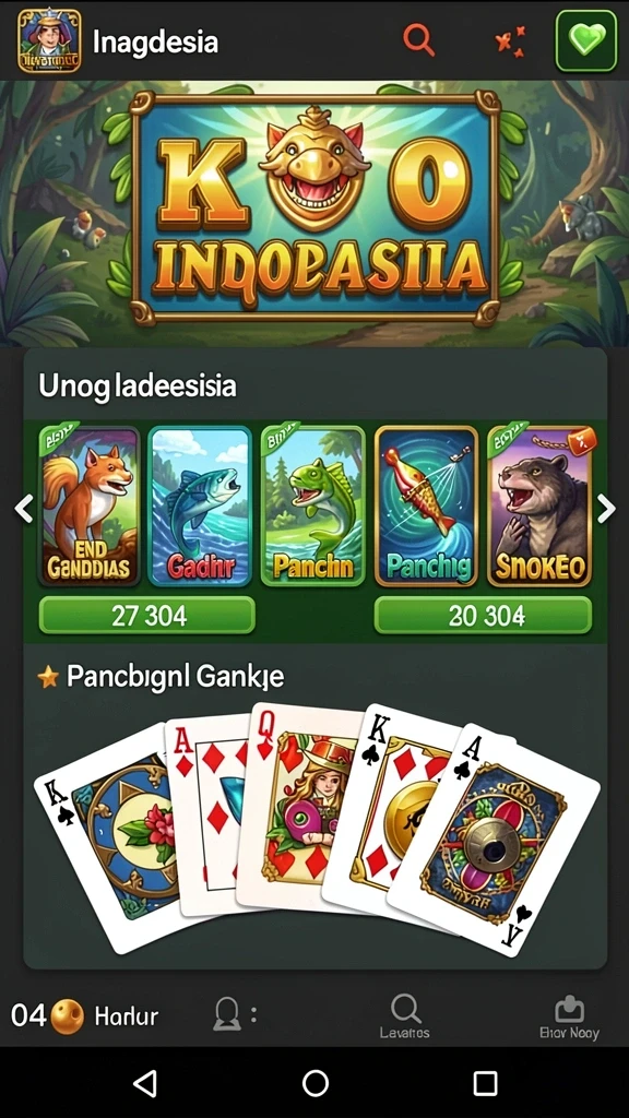 Tampilan antarmuka LEDAK188 yang user-friendly.