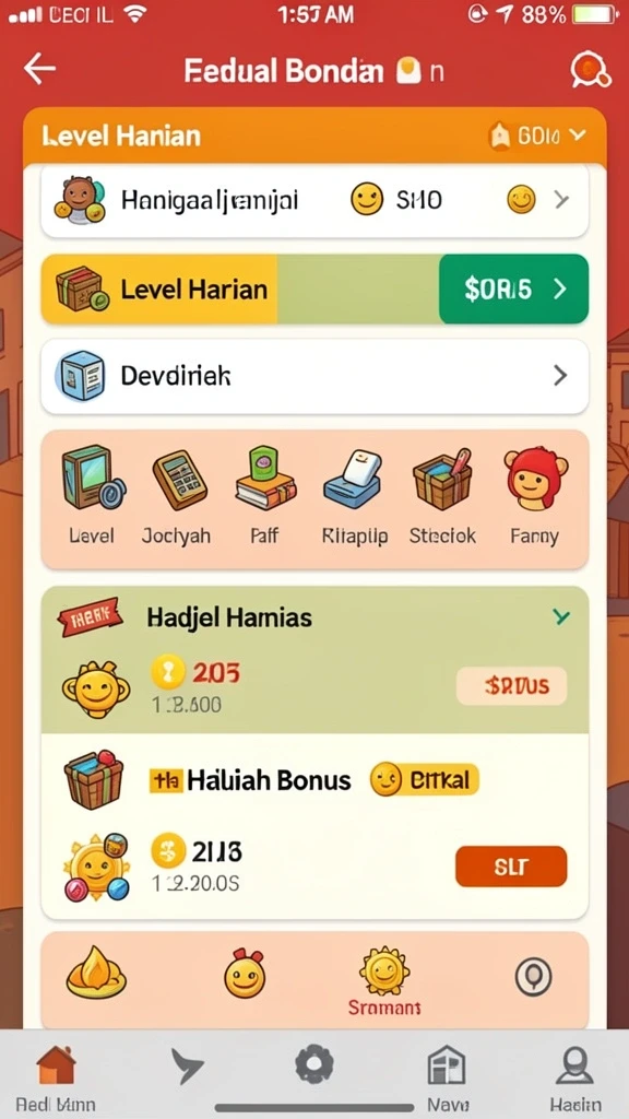 Tampilan antarmuka yang menarik dan mudah dinavigasi.