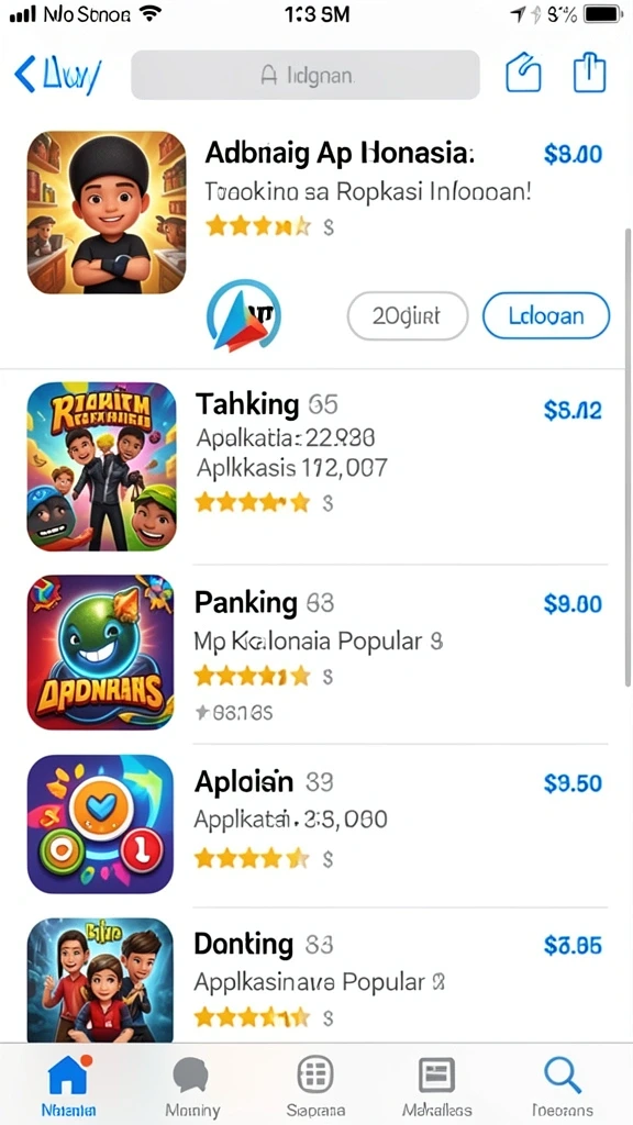 Tampilan antarmuka yang menarik dan intuitif.