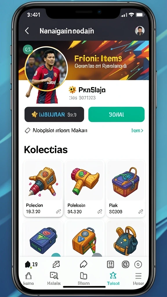 Fitur sosial yang memungkinkan interaksi dengan pengguna lain.