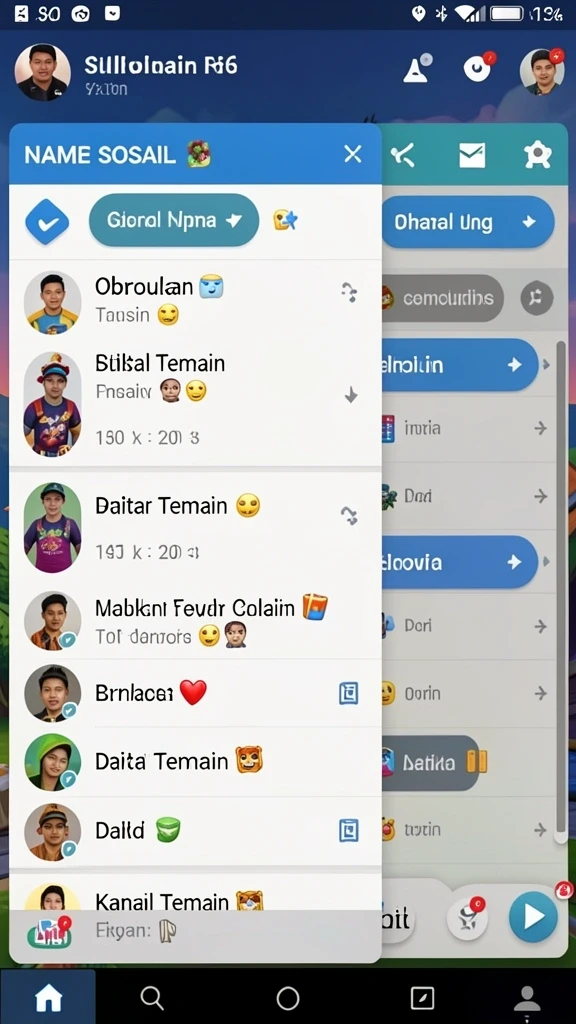 Momen seru saat menyelesaikan tantangan sulit.