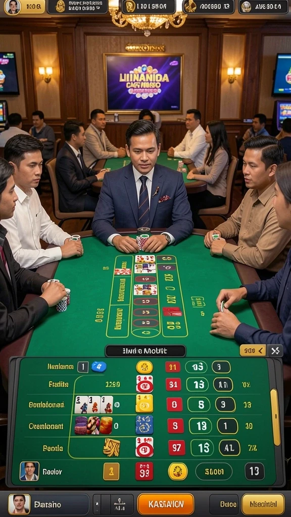 Tampilan menarik dengan berbagai tema slot.