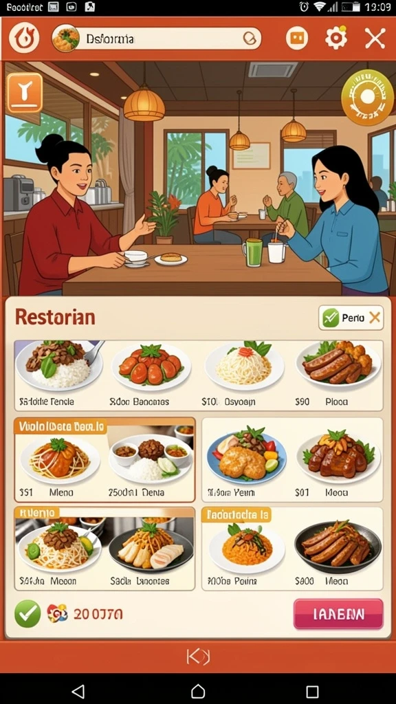 Tangkapan layar menunjukkan misi baru yang menantang.