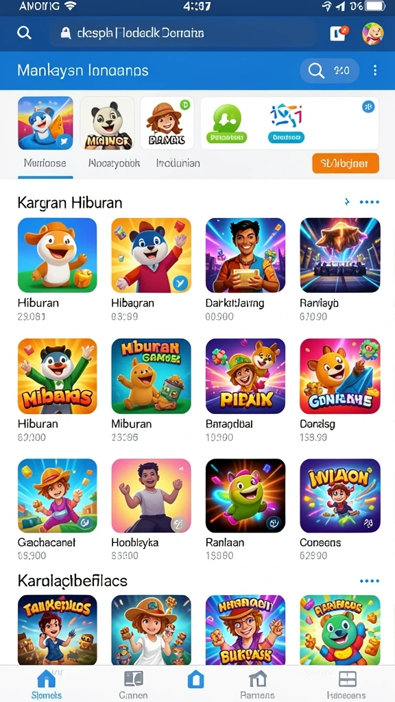 Tampilan karakter utama dengan desain menarik.