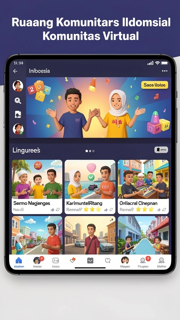 Mode multiplayer untuk bermain bersama teman.