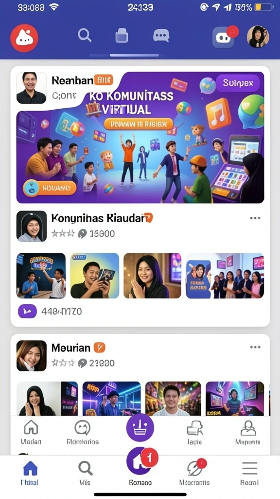 Karakter-karakter unik yang bisa dipilih.