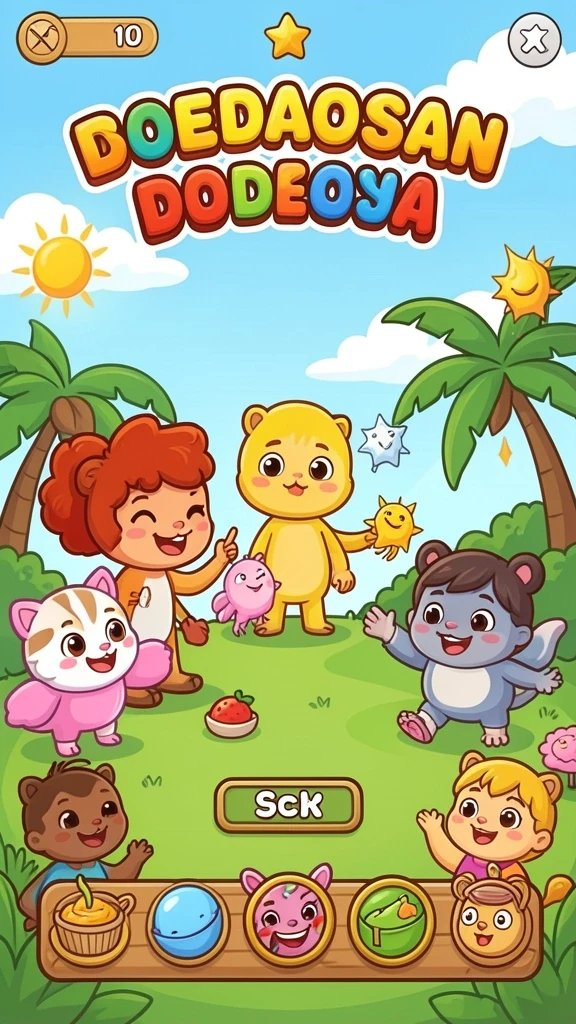 Tangkapan layar yang menunjukkan suasana petualangan dalam game.