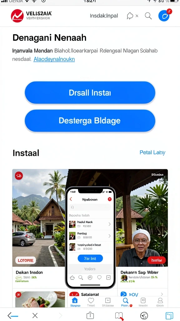 Tampilan antarmuka yang ramah pengguna.