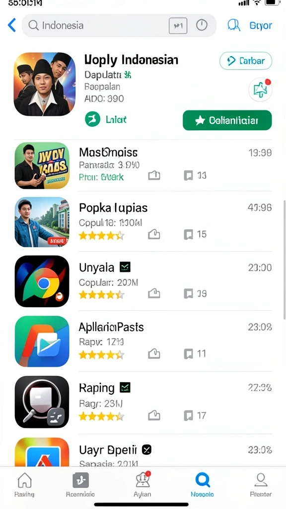 Momen pertempuran yang mendebarkan dan seru.