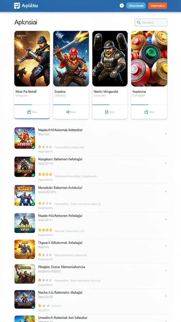 Gameplay yang seru dan penuh tantangan.