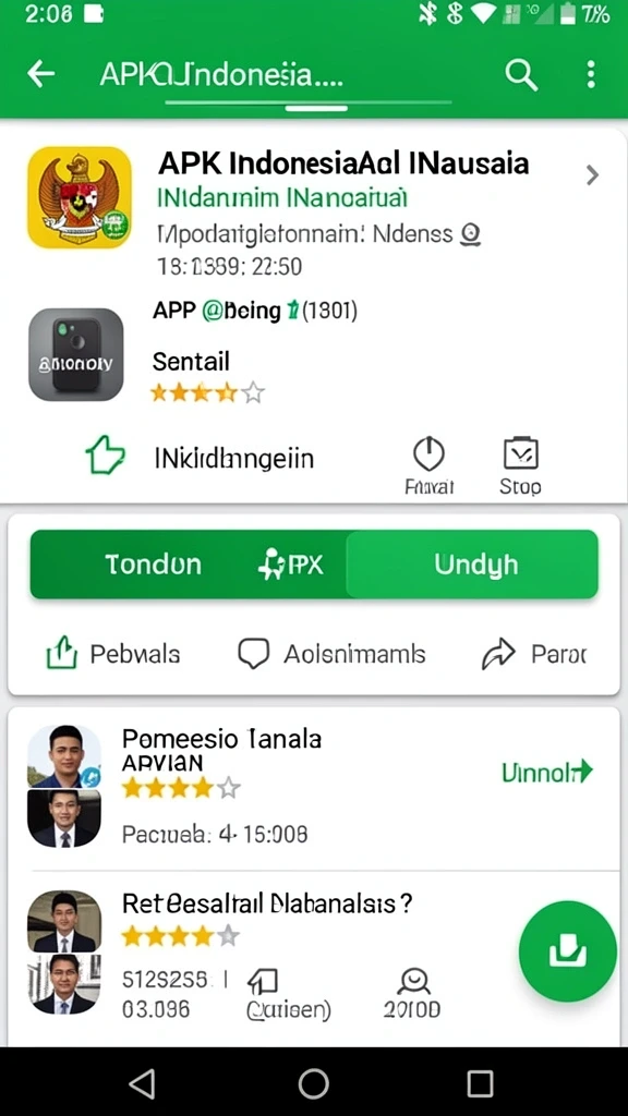 Tampilan antarmuka yang intuitif dan menarik.