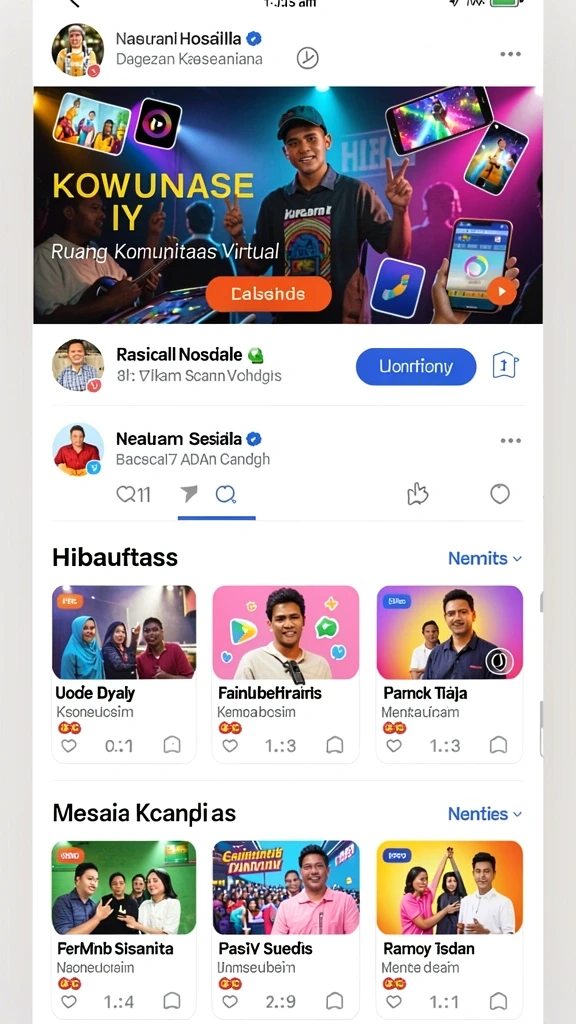 Beragam karakter unik untuk dipilih dan dimainkan.