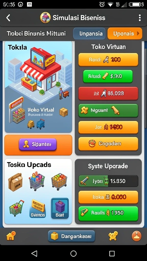 Screenshot menunjukkan karakter utama dalam pertarungan epik.