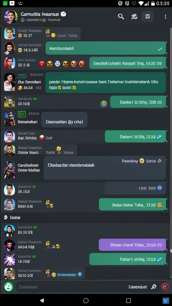 Fitur interaksi sosial yang memungkinkan kompetisi antar pemain.