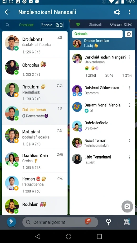 Tampilan menu utama VT789 yang menarik dan user-friendly.